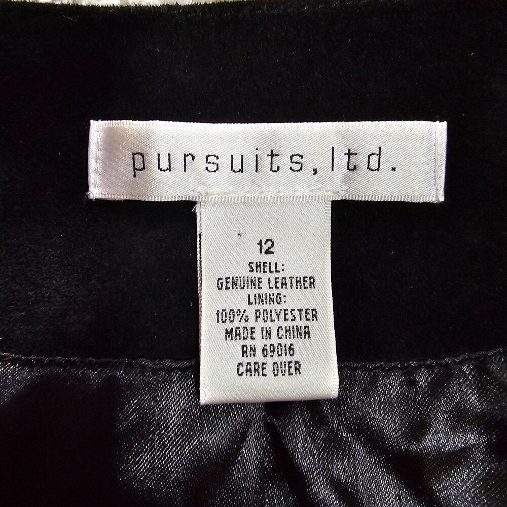 Button Bown Leather Suede Jacket - image 6